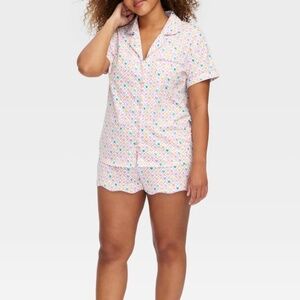 Roller Rabbit x Target Geo Heart Pajamas NWT - small, medium, large